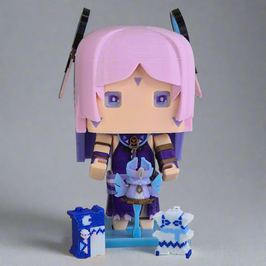 Chibi Citlali Figurine, 3D Printed, FANMADE