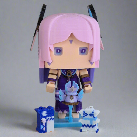Chibi Citlali Figurine, 3D Printed, FANMADE