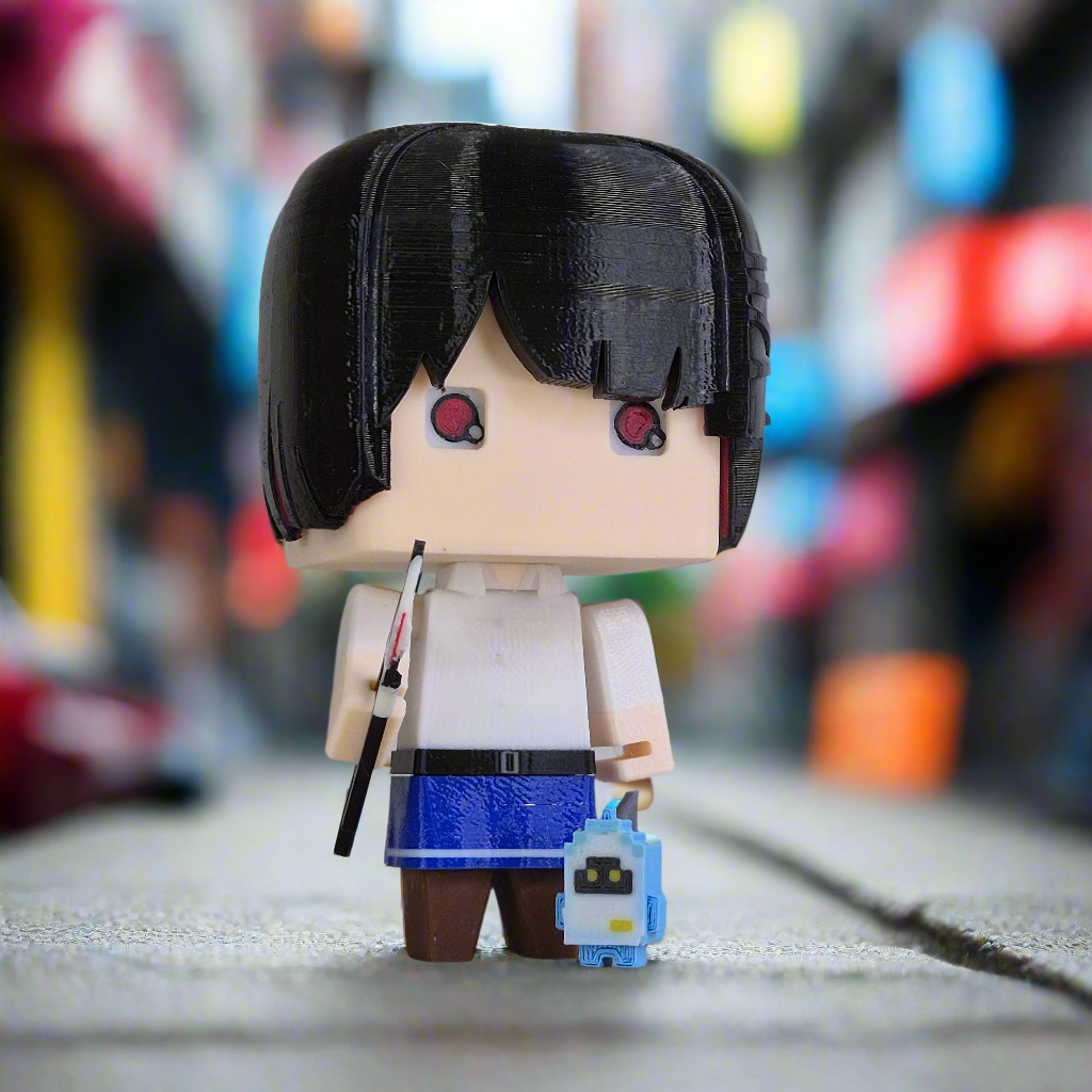Chibi ELLEN JOE Figurine, 3D Printed, FANMADE