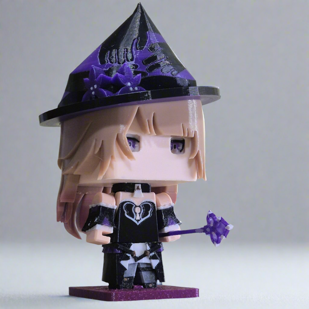 Chibi The Herta Figurine, 3D Printed, FANMADE