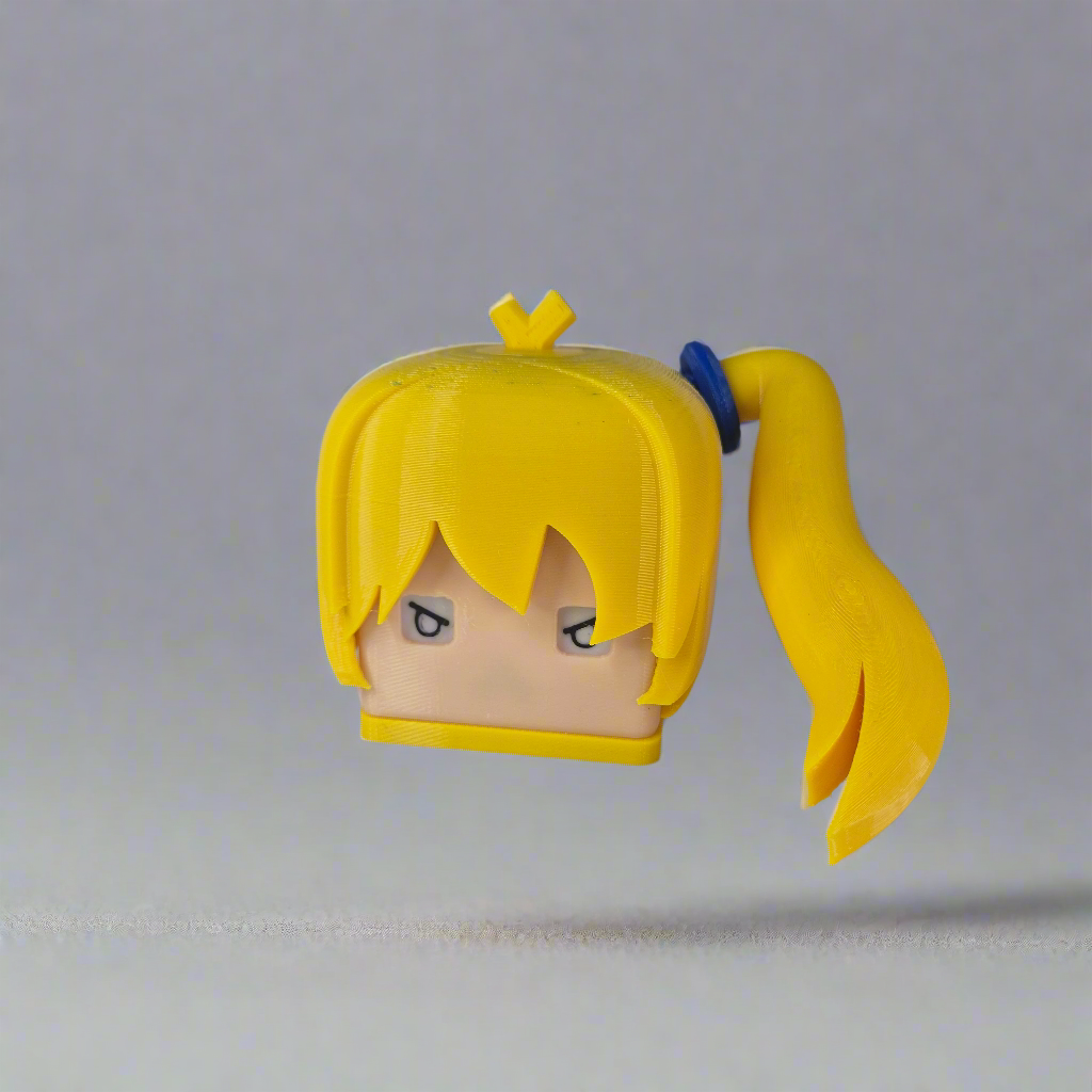 Chibi Akita Neru Figurine, 3D Printed, FANMADE