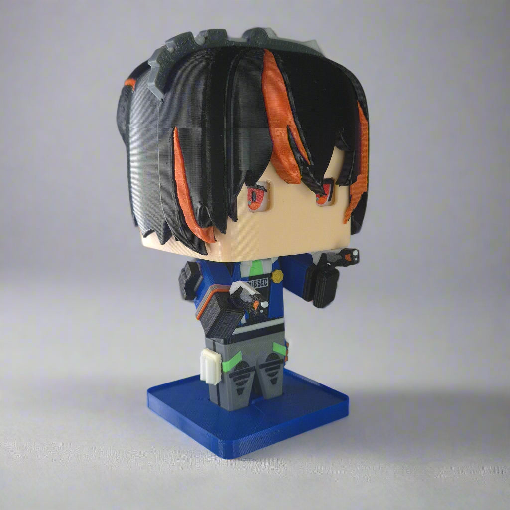 Chibi ZHU YUAN Figurine, 3D Printed, FANMADE