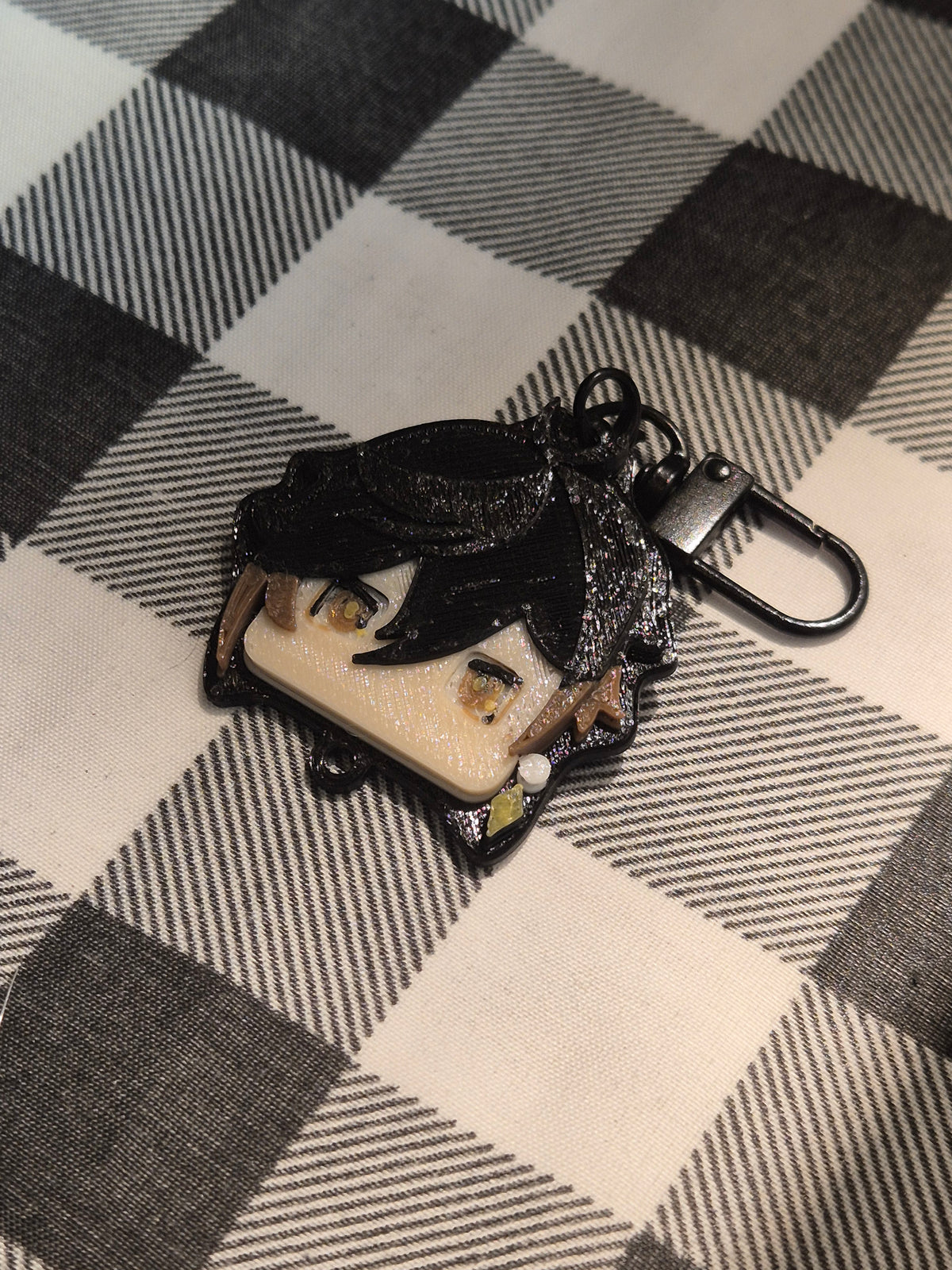 Faceplate, Zhongli, 3D Printed, Fanmade