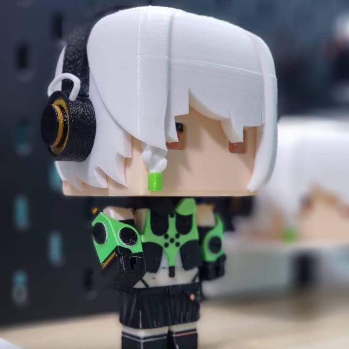 Chibi ANBY Figurine, 3D Printed, FANMADE