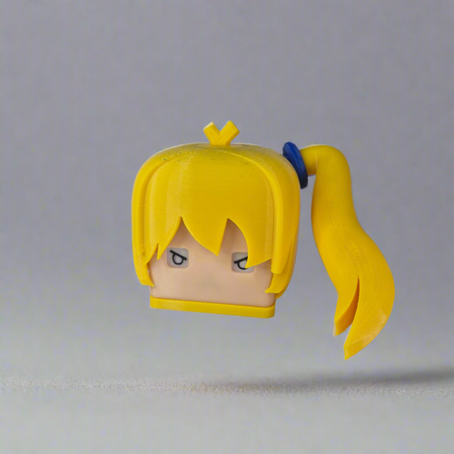 Chibi Akita Neru Figurine, 3D Printed, FANMADE
