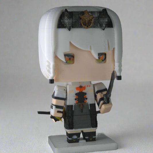 Chibi SOLDIER 0 ANBY Figurine, 3D Printed, FANMADE