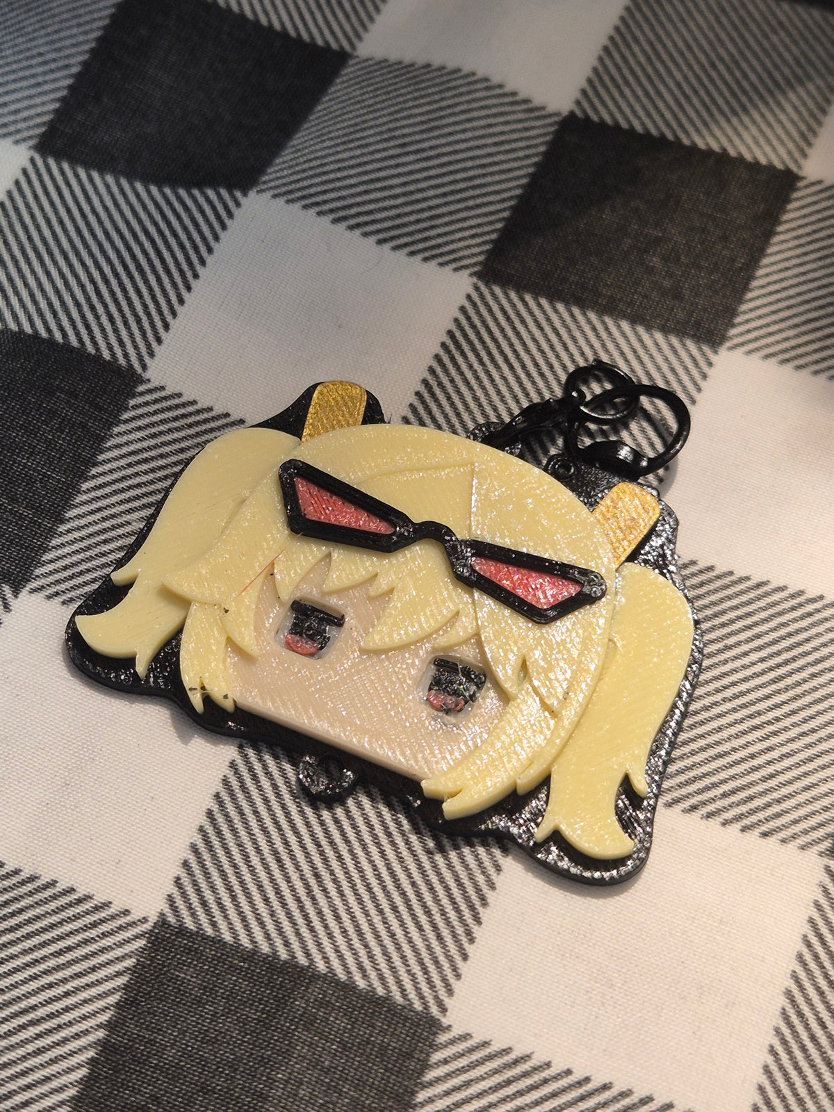Faceplate, Burnice, 3D Printed, Fanmade