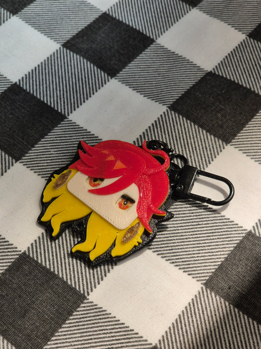 Faceplate, Mavuika, 3D Printed, Fanmade