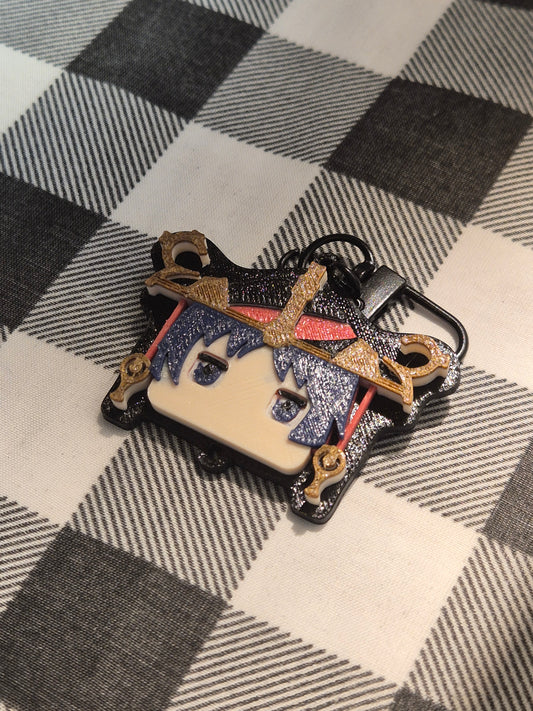 Faceplate, Scaramouche, 3D Printed, Fanmade