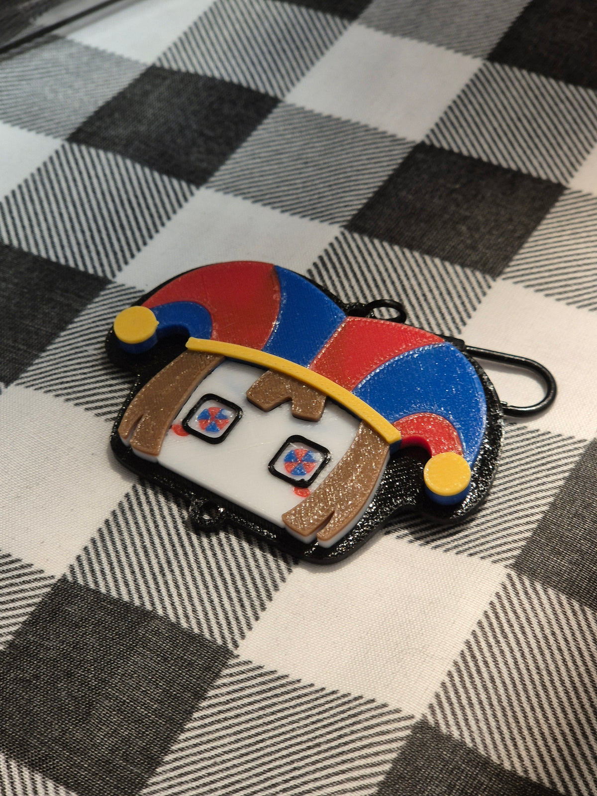 Faceplate, Pomni, 3D Printed, Fanmade
