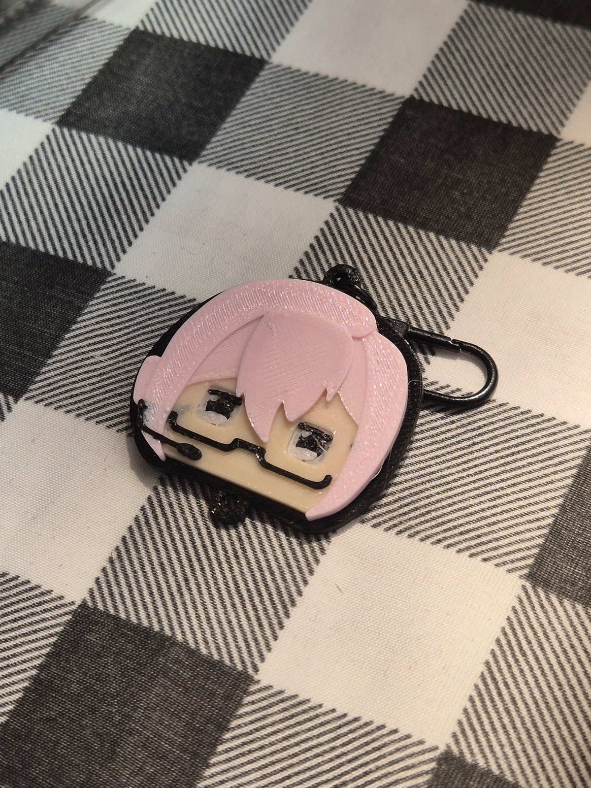 Faceplate, Tsukishiro Yanagi, 3D Printed, Fanmade