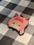 Faceplate, Haru Urara, 3D Printed, Fanmade