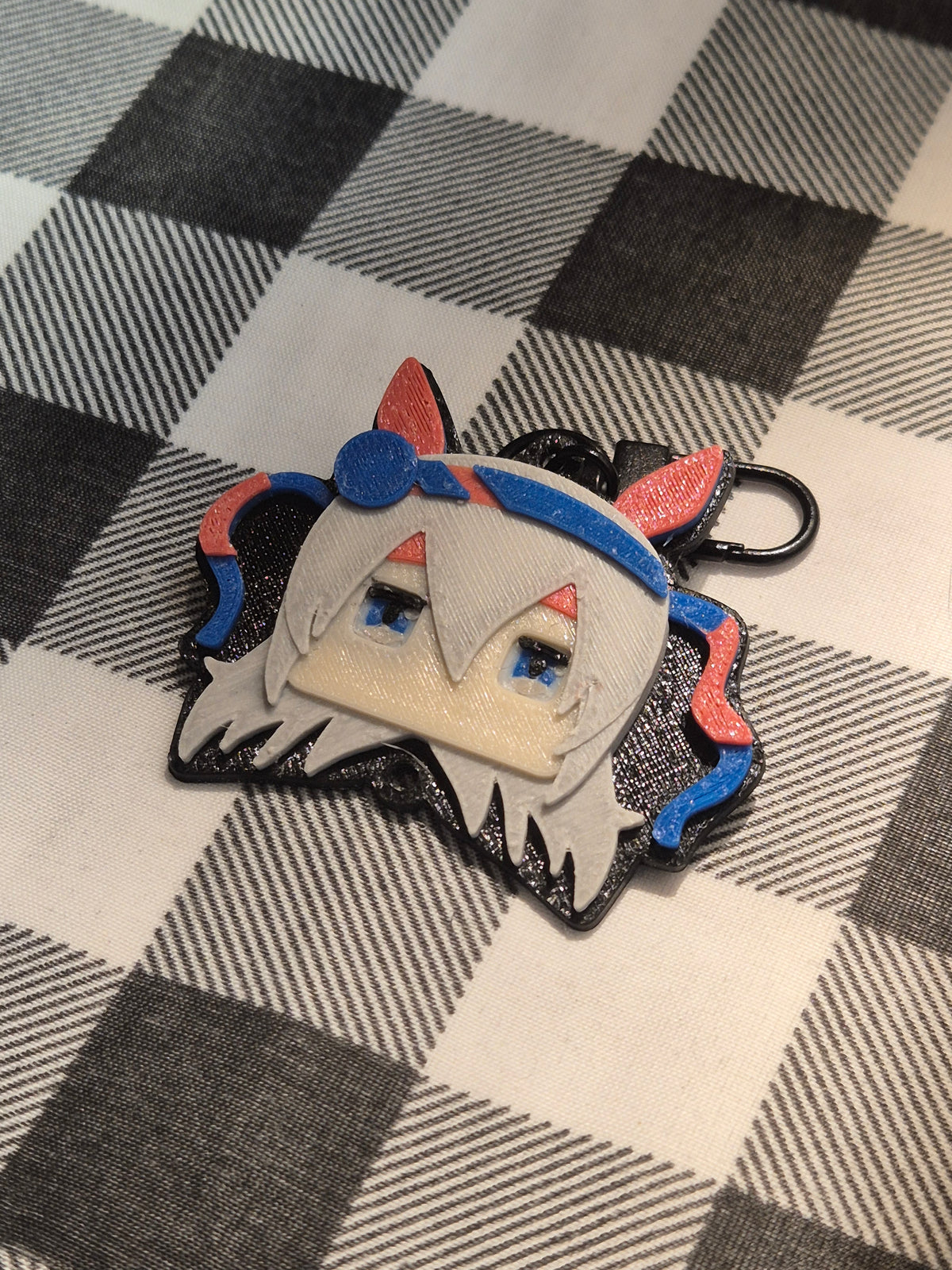 Faceplate, Tamamo Cross, 3D Printed, Fanmade