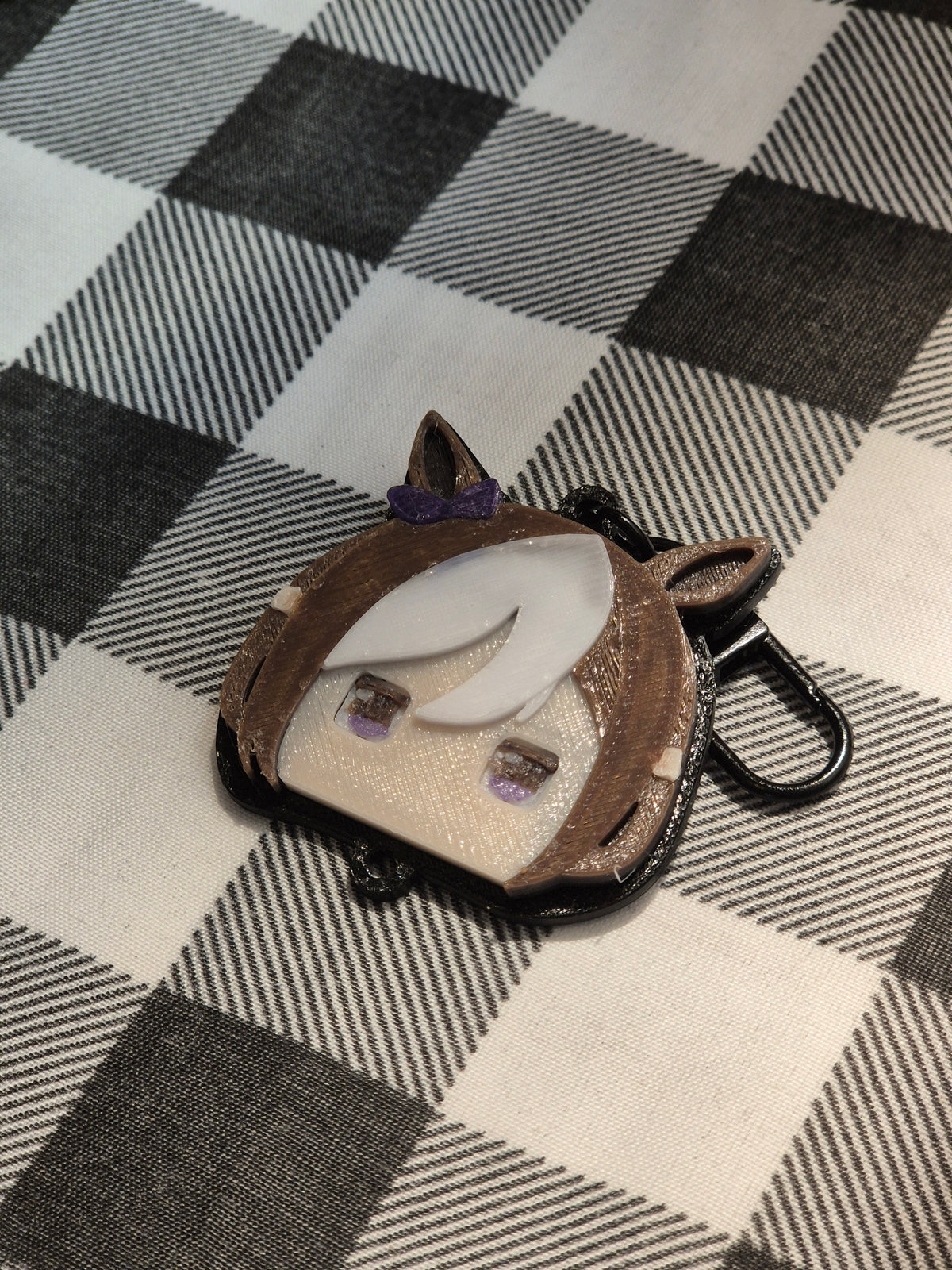 Faceplate, Special Week, 3D Printed, Fanmade