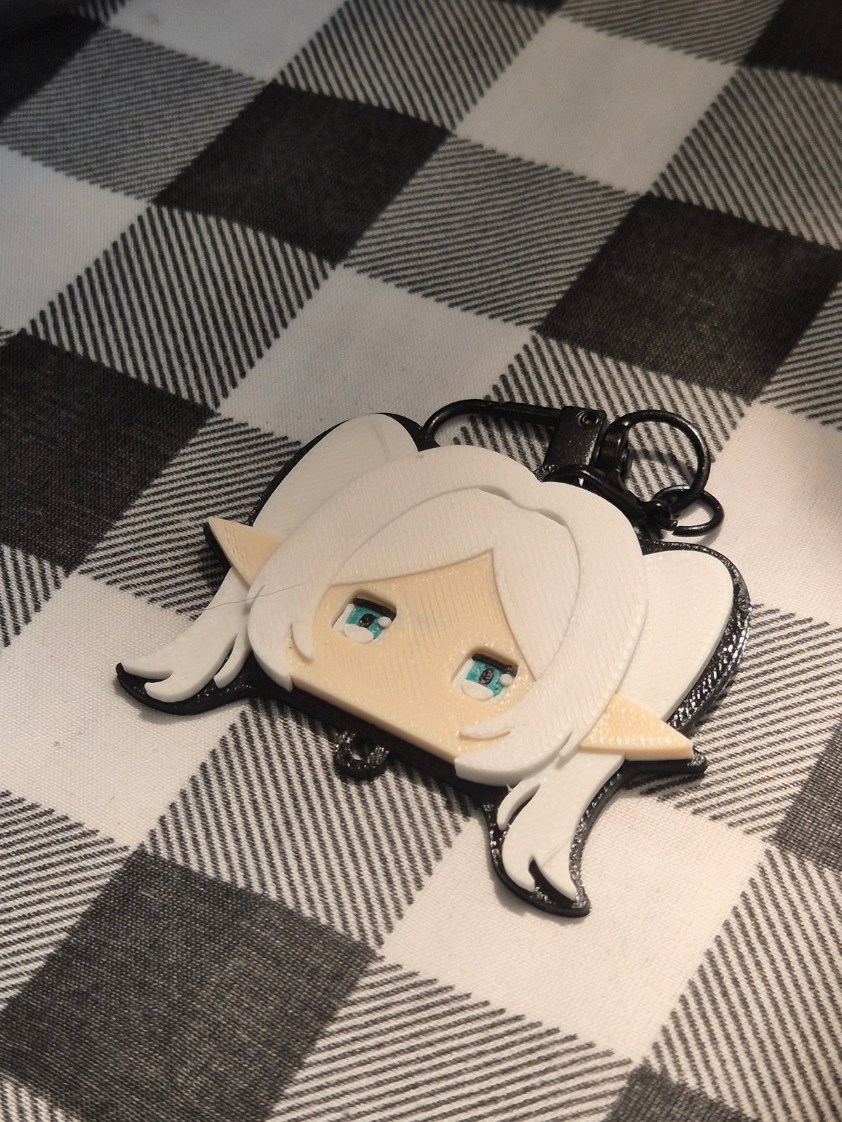 Faceplate, Frieren, 3D Printed, Fanmade