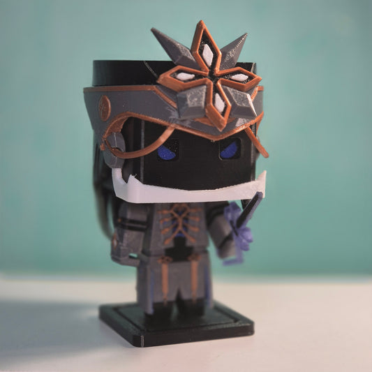 Chibi IL CAPITANO Figurine, 3D Printed, FANMADE